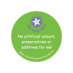 No Artificial Colours, Preservatives or Additives - sticker