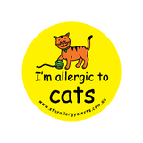 I'm allergic to Cats - sticker