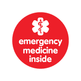 Emergency Medicine Inside - sticker