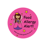 Food Allergy Alert Fairy Princess - sticker