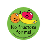 No Fructose - sticker