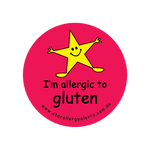 I'm allergic to Gluten - badge