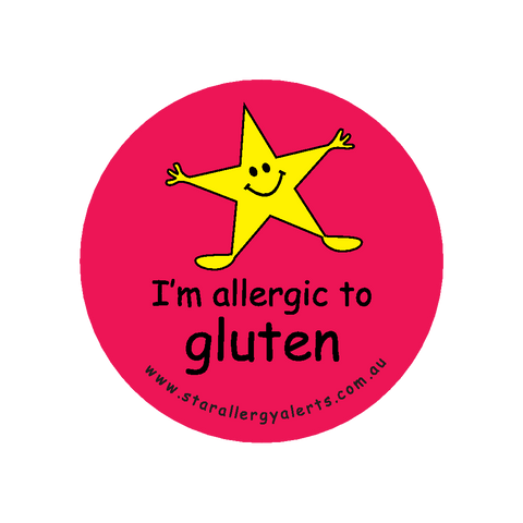 I'm allergic to Gluten - sticker