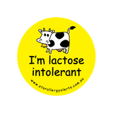 I'm Lactose Intolerant - badge