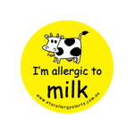 I'm allergic to Milk - badge