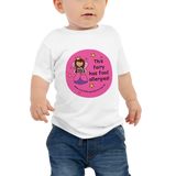 This fairy has food allergies! Baby T-Shirt