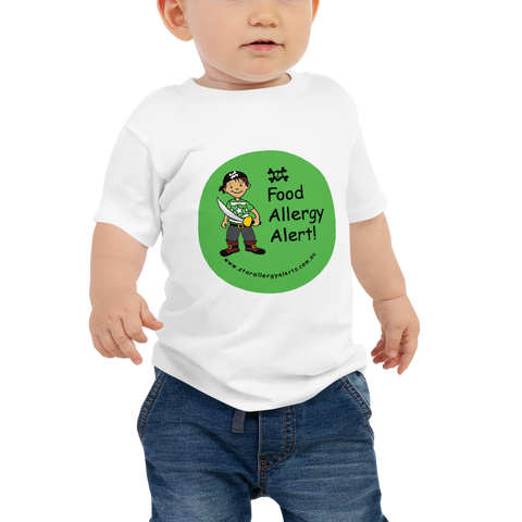 Food Allergy Alert Baby T-Shirt