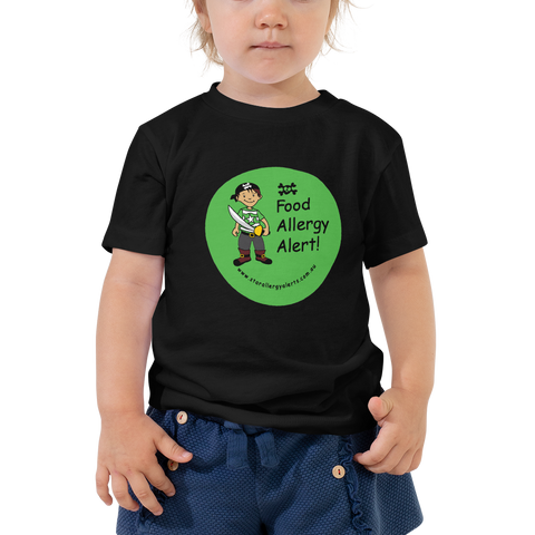 Food Allergy Alert Toddler T-Shirt