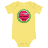 Stop Food Allergies Please don't feed me Baby Bodysuit