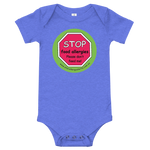 Stop Food Allergies Please don't feed me Baby Bodysuit