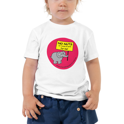 NO NUTS (or traces of nuts) for me! Toddler T-Shirt