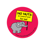 No Nuts (or Traces of Nuts) - badge