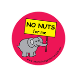 No Nuts for me - badge