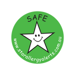 Safe-Not Safe Pantry stickers