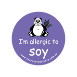 I'm allergic to Soy - badge