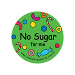 No Sugar for Me - badge