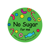 No Sugar for Me - badge